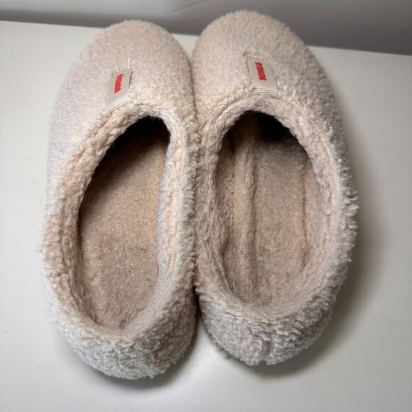 Bombas Women's Sunday Sherpa Slippers Size 9 Cream Sherpa Fluffy Clog - Picture 5 of 7
